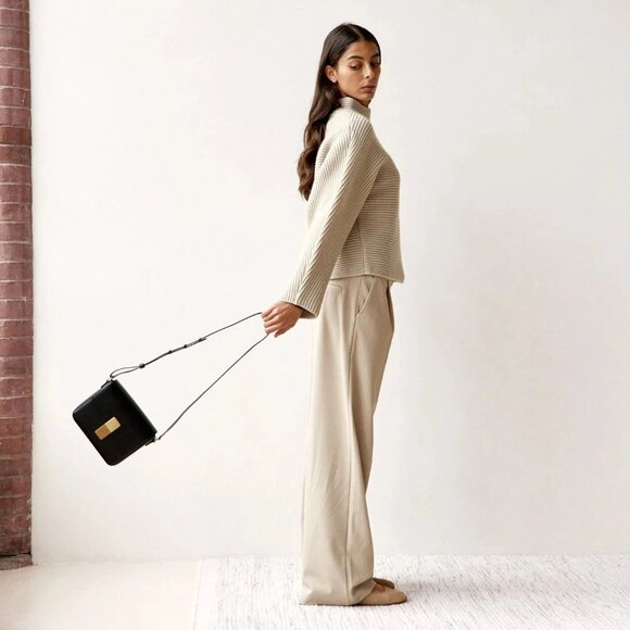 Ateliers Auguste Mini Monceau Gold Edition Black Box Leather - Picture 4 of 17